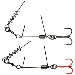 Оснащення Savage Gear SS Corkscrew Stinger 3G 1X #1 16kg Red + BN (2 шт/уп)