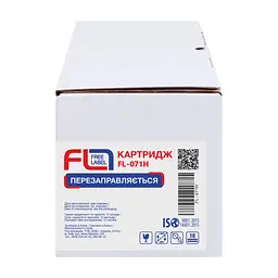 Картридж FREE Label Canon 071H (FL-C071H) - мініатюра 3