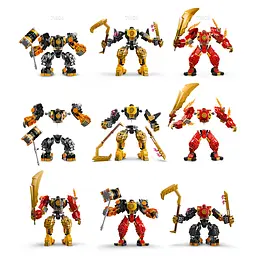 Конструктор LEGO Ninjago Бойовий робот Арін Спін-джитсу 213 деталей (71839) - мініатюра 11