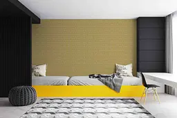 Самоклеюча декоративна панель Loft Expert золота цегла 700x770x5 мм - мініатюра 4
