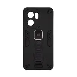 Чехол для OPPO Reno13 F 5G/Reno13 F 4G/Reno13 FS 5G, Proover, черный, с подставкой и магнитом, противоударный, ударопрочный, бронированный, панель-накладка, защита всего корпуса, термополиуретан (TPU) + поликарбонат (PC), ArmorStandart (ARM85758)