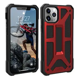 Чохол протиударний UAG Monarch для iPhone 11 Pro (5.8") Crimson - мініатюра 3