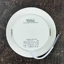 Світильник LED даунлайт Violux FRAME 6W 4200K круг IP20 ( 120060 ) - мініатюра 4