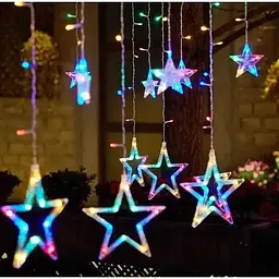 Гірлянда світлодіодна Sun Lamp штора Зоряне небо 138 led 2.5 м ширина Multi Color