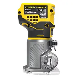 Фрезер акумуляторний Stanley FatMax V20 18В безщітковий 16000-30000 об/хв цанга 6-8 мм максимальний діаметр фрези - 30 мм 2.35 кг без акумуляторів і ЗП (SFMCW400B-XJ) - мініатюра 3