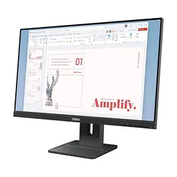 Монітор Lenovo E24-40 (64BAMAT1UA) - мініатюра 3