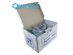 Гайка КРЕПТЕХ M8 100шт/уп подовжувач шестиганна DIN 6334 ЦБ 24 6S8024-2 - мініатюра 3