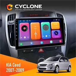 Штатна магнітола KIA Ceed 2007-2009 Cyclone C9-001 2x32 CPL Cyclone (НФ-00002358)