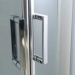 Душова кабіна Eger Magrit 90x90 на глибокому піддоні 599-587, Хром - мініатюра 3
