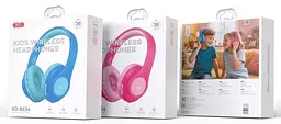 Безпровідні навушники XO BE54 Kids Wireless Headphones Синій - мініатюра 4