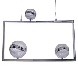 Люстра Brille молекула підвісна LED 25W WW CH (BL-568S/3) - мініатюра 4
