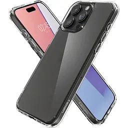 Чохол Spigen Ultra Hybrid Case для Apple iPhone 15 Pro Max Crystal Clear (ACS06565) [92141] - мініатюра 4