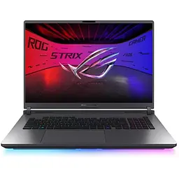 Ігровий ноутбук ASUS ROG Strix G18 (G815LP-S9034), процесор Intel Core Ultra 9 275HX (до 5,4 ГГц), 18-дюймовий WQXGA-дисплей, 32 ГБ, SSD на 1 ТБ, відеокарта NVIDIA GeForce Gray