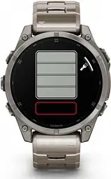 Смарт-годинник Garmin Fenix 8 47mm AMOLED Sapphire Titanium with Vented Titanium Bracelet (010-02904-40) - мініатюра 7