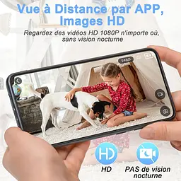 Міні WiFi камера-зарядка 1080P з датчиком руху та керуванням TuyaSmart - мініатюра 5