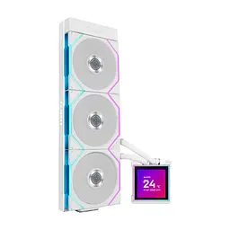 Система рідинного охолодження Lian Li HydroShift II LCD-S 360CL White (G89.GHS2LCDS36CW.00)