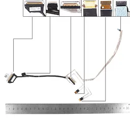 Шлейф матриці для Dell Inspiron 14 5488 5480 5482 (eDP 30pin, 03J5DW, 450.0F901.0021, 450.0F901.0011, Оригінал)
