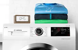 Пральна машина Bosch з фронтальним завантаженням WAN28262UA, 8кг, 1400, A+++(-10%), 55см, Дисплей, Білий (WAN28262UA) - мініатюра 8