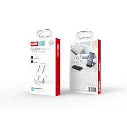 Настільний тримач XO C73 Folding desktop phone stand Білий - мініатюра 4