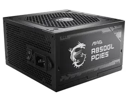 Блок живлення 850 Вт, MSI MAG A850GL PCIE5, Black, модульний, 80+ Gold, Active PFC, 12 см FBD, 4xMolex / 8xSATA / 1x16-pin / 4x6+2-pin / 2x4+4-pin / 1x20+4-pin, захист OCP/OVP/OPP/OTP/SCP/UVP - мініатюра 3