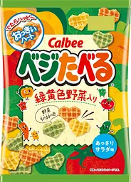 Японські овочеві чіпси Calbee Veggie Eat Lightly Salad Taste 55г