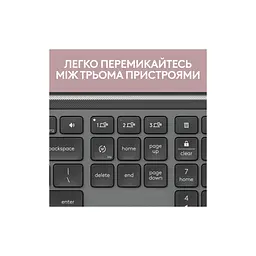 Клавіатура Logitech K950 Bluetooth/Wireless UA Graphite (920-012465) - мініатюра 4