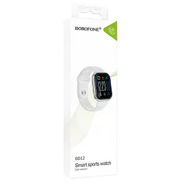 Смарт-годинник Borofone BD12 Smart sports watch (call version) Silver - мініатюра 3