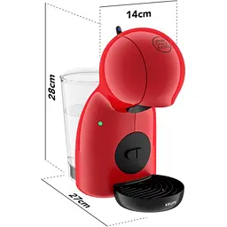 Кавоварка капсульна Krups Nescafe Dolce Gusto Piccolo XS Red [KP1A3510] [123940] - мініатюра 6