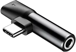 Адаптер AUX Type-C to Type-C + 3.5 Baseus L 41 (CATL 41-01)