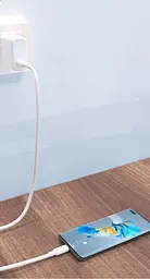 Кабель для зарядки Digital USB - Type-C 120W 2 м Білий (USBType-C2m120W) - мініатюра 4