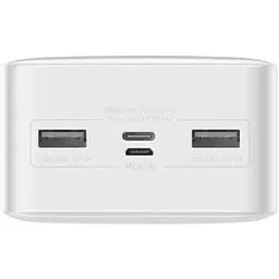 Зовнішній акумулятор Baseus PowerBank Bipow Overseas 15W 30000mAh White (PPBD050202) - мініатюра 2