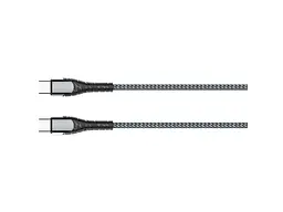 Кабель ColorWay USB-C to USB-C 2m Grey (CW-CBPDCC039-GR) - мініатюра 4