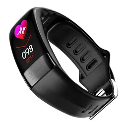 Розумний фітнес-браслет Jiks Fit lite з тонометром і ЕКГ (Чорний) - мініатюра 6