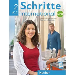 Schritte international. Neu 2. Kursbuch + Arbeitsbuch mit Audios online - Даніела Нібіш