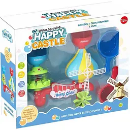 Іграшка для купання "Happy castle" Bambi 9911-UM, на присосках - мініатюра 2