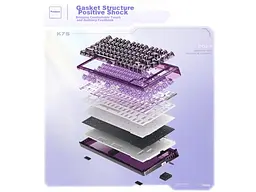 Клавіатура Thunderobot K75 TKL Violet Mist Moon Purple (6932066305550) - мініатюра 4