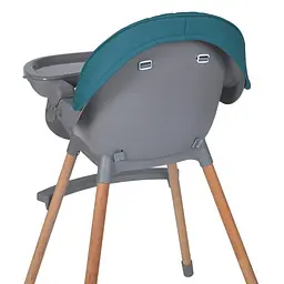 Стільчик для годування LUMI ME 1111 Teal екошкіра - мініатюра 7