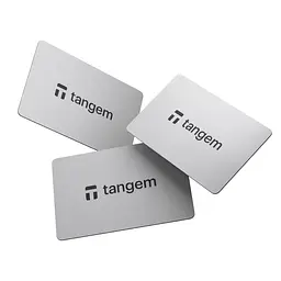 Криптогаманець Tangem Wallet 2.0 набір з 3 карток White (TG128X3-W)