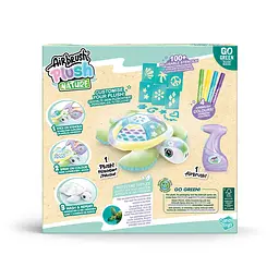 Набір для творчості Canal Toys DIY Airbrush Plush Nature Черепаха зелена (OFG280) - мініатюра 10