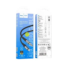 Кабель HOCO fresh digital audio conversion Cable Type - C UPA26 1m, DAC - мініатюра 2