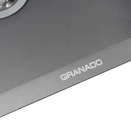 Мийка кухонна GRANADO Under top L STEEL S201 black (GS09201B) - мініатюра 3