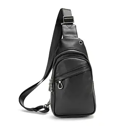 Слінг гладкий шкіряний TIDING BAG 8007A - мініатюра 2