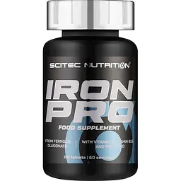 Вітаміни та мінерали Scitec Nutrition Iron Pro 60 капсул