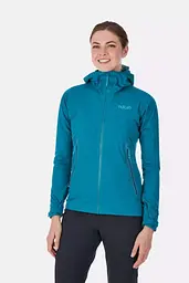 Куртка Rab Kinetic Plus Jacket wmns 12 Сірий-Блакитний