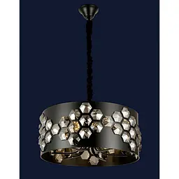 Люстри з кришталем Levistella 92119061-8 BK - мініатюра 2