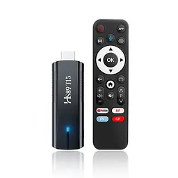 Смарт ТВ приставка-стік Hugsun HS89 T15 2/16 Гб Smart TV Stick Android TV 14 - мініатюра 3