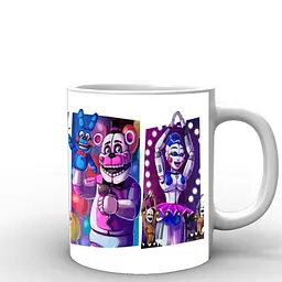 Кухоль GeekLand Five Nights At Freddys П'ять ночей з Фредді арт FN.02.014 330 мл білий - мініатюра 3