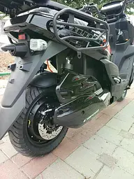 Електроскутер Двомісний Corso BlackFury (2800W, 72V/42Ah) Літій-залізо-фосфатний акумулятор Чорний - мініатюра 12