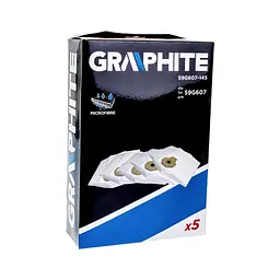 Мішок для пилососу Graphite мешки для полесоса 59G607, 5 шт (59G607-145) - мініатюра 4