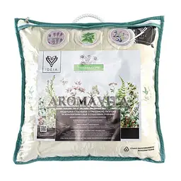 Подушка Ideia Aromavita с гречаною лузгою 40х40. Organic Collection (8-29870) - мініатюра 2
